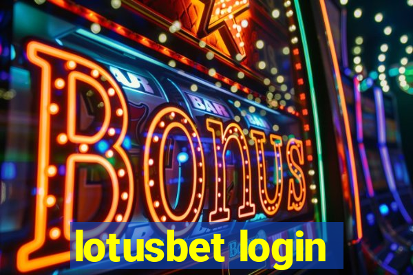 lotusbet login